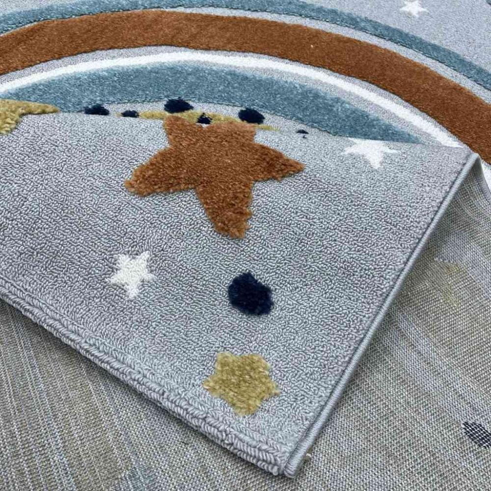 سجاد تركي اطفال كيدز A1570A اللون كريم مقاس 80*150