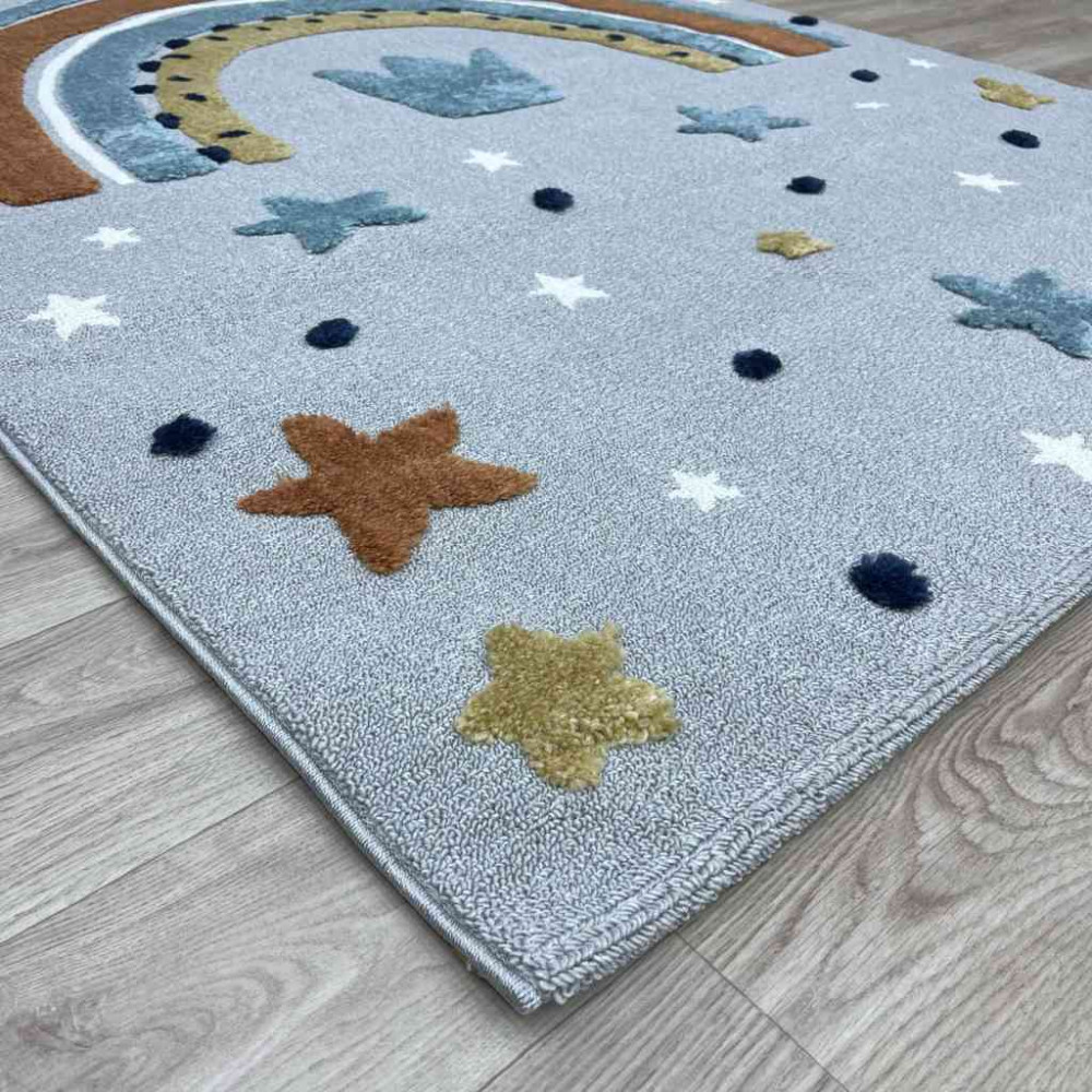 سجاد تركي اطفال كيدز A1570A اللون كريم مقاس 80*150