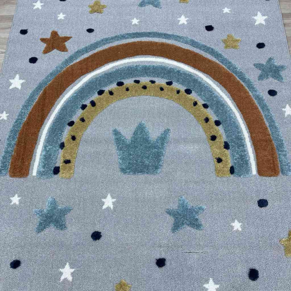 سجاد تركي اطفال كيدز A1570A اللون كريم مقاس 80*150