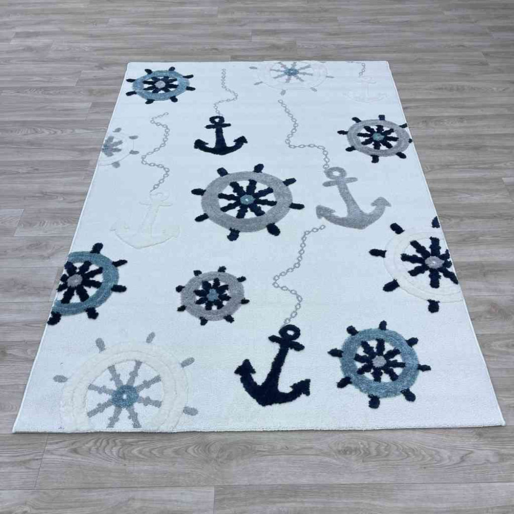 سجاد تركي اطفال كيدز A2699A اللون كريم مقاس 120*170