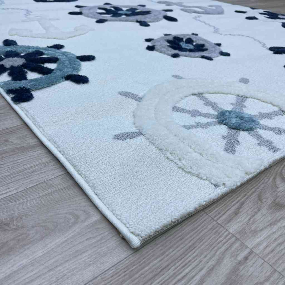 سجاد تركي اطفال كيدز A2699A اللون كريم مقاس 120*170