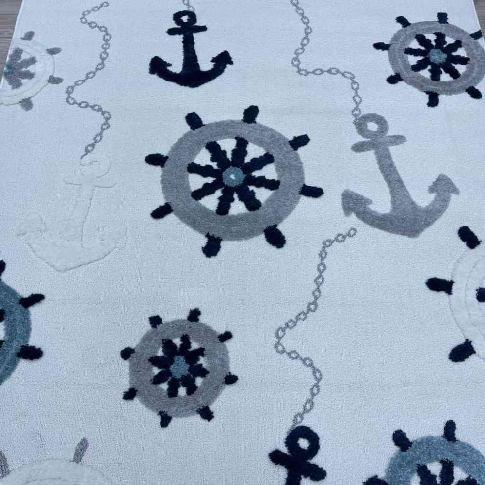 سجاد تركي اطفال كيدز A2699A اللون كريم مقاس 120*170