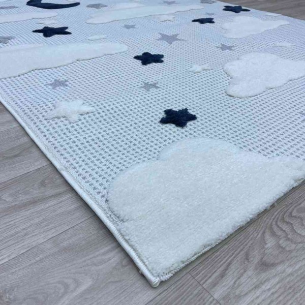 سجاد تركي اطفال كيدز A2704A اللون كريم مقاس 200*290