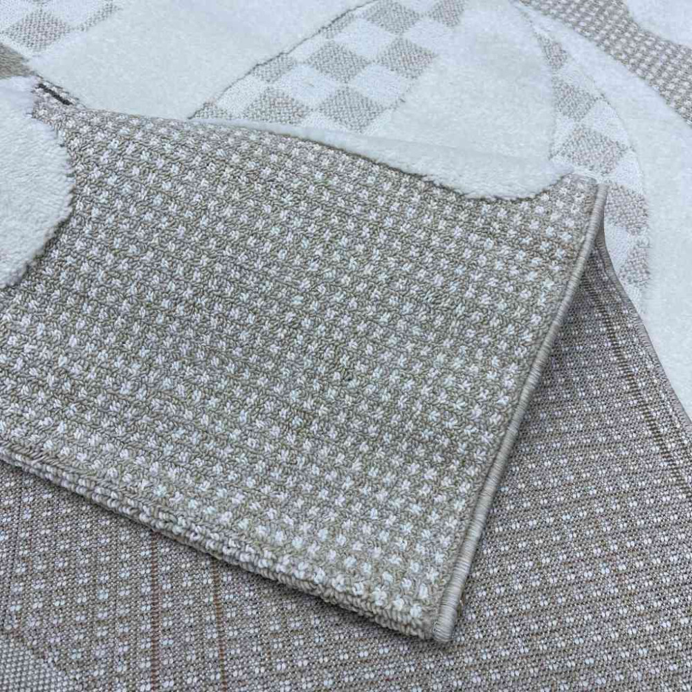 سجاد تركي اطفال كيدز A2848A اللون كريم مقاس 80*150