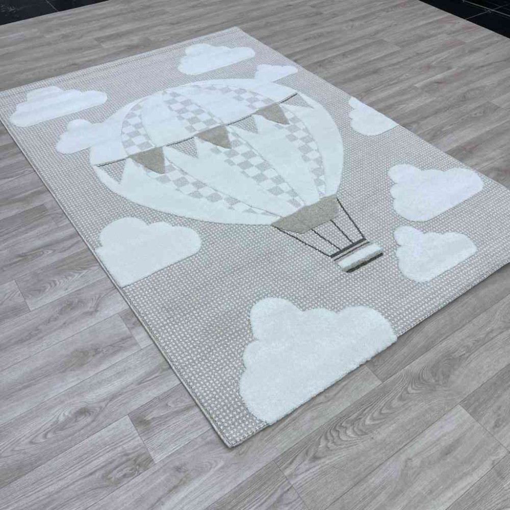 سجاد تركي اطفال كيدز A2848A اللون كريم مقاس 80*150