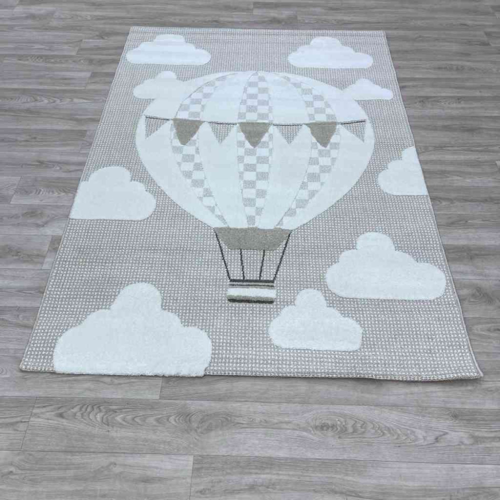 سجاد تركي اطفال كيدز A2848A اللون كريم مقاس 80*150