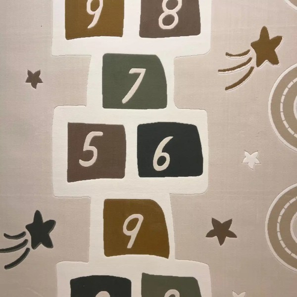سجاد تركي اطفال كيدز بلاس 41653A اللون كريم مقاس 150*220