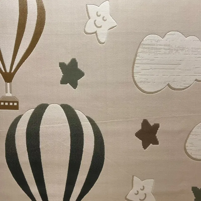 Turkish childrens rug Kids Plus 441558A cream size 120*170