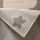 Turkish childrens rug Kids Plus 441558A Light gray size 120*170