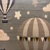 Turkish childrens rug Kids Plus 41561A Light blue size 150*220