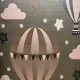 Turkish childrens rug Kids Plus 41561A Light green size 120*170