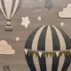 Turkish childrens rug Kids Plus 41561A Light gray size 120*170