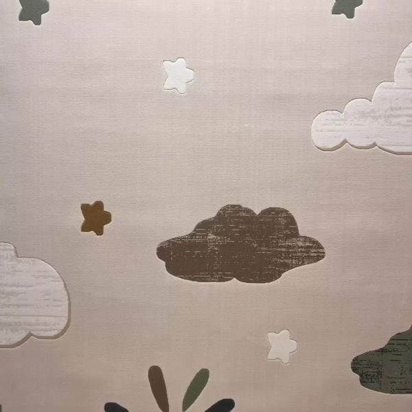 سجاد تركي اطفال كيدز بلاس 41565A اللون كريم مقاس 120*170