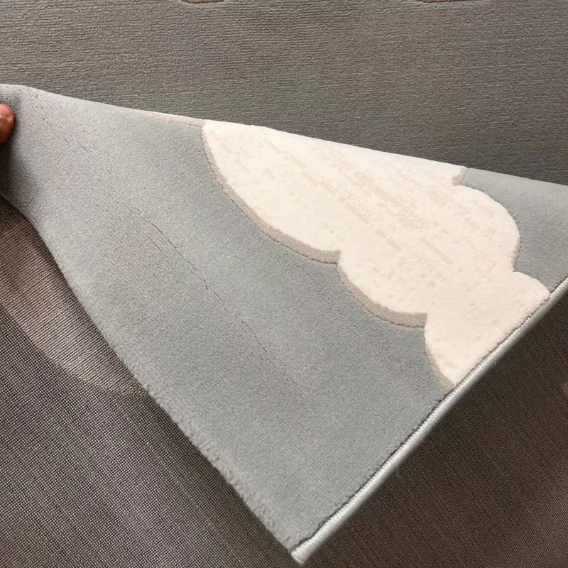سجاد تركي اطفال كيدز بلاس 41565A اللون سماوي فاتح مقاس 120*170