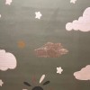 سجاد تركي اطفال كيدز بلاس 41565A اللون اخضر فاتح مقاس 80*150