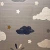 Turkish childrens rug Kids Plus 41565A Light gray size 120*170