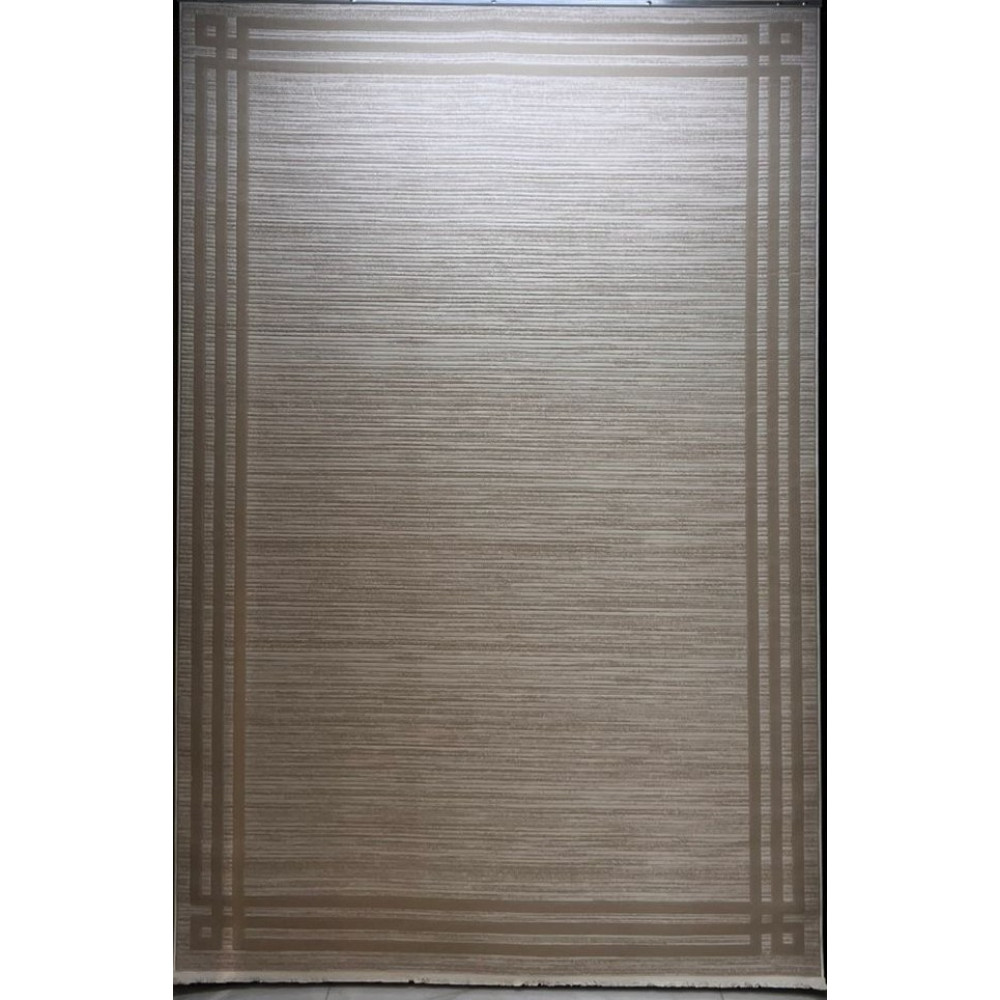 سجاد تركي مودرن فندقي لورين F414C كريم بيج مقاس 80*150