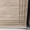 Modern Turkish Hotel Rugs Lauren F414C Cream Beige Size 100*200