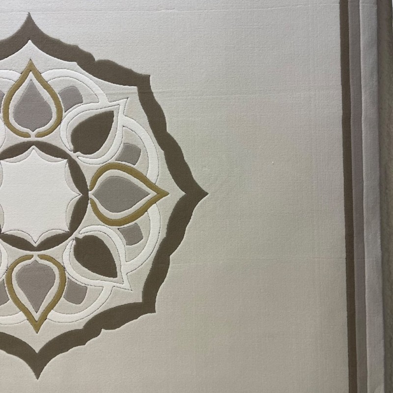 سجاد تركي لافندر N0598A بيج مقاس 400*500