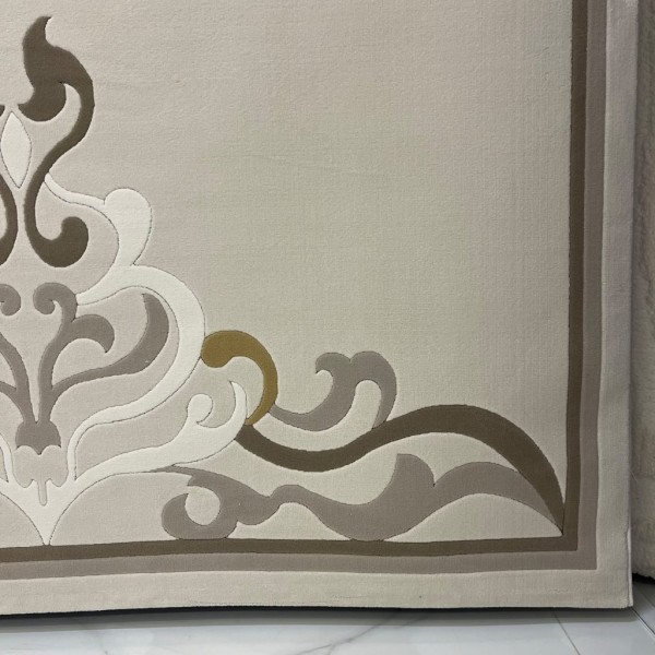سجاد تركي لافندر N0598A بيج مقاس 150*220