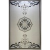 Turkish LAVENDER rug N0598A BLACK size 100x200