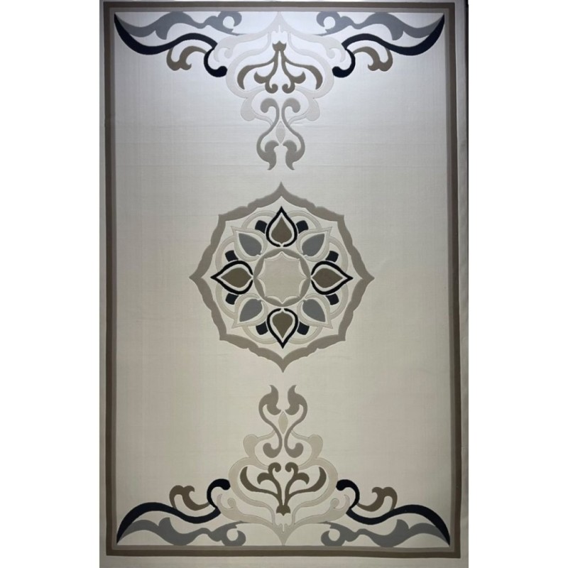 سجاد تركي لافندر N0598A اسود مقاس 50*80