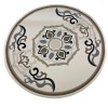 Turkish Lavender N0598A BLACK Round Rug 150*150