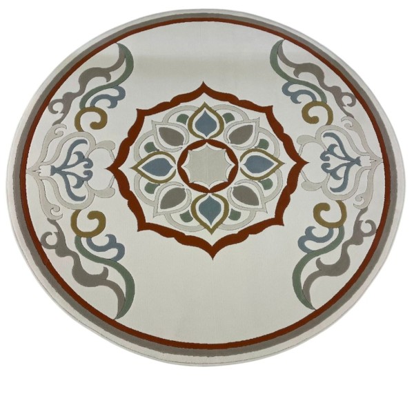 Turkish Lavender N0598A tera Round Rug 200*200