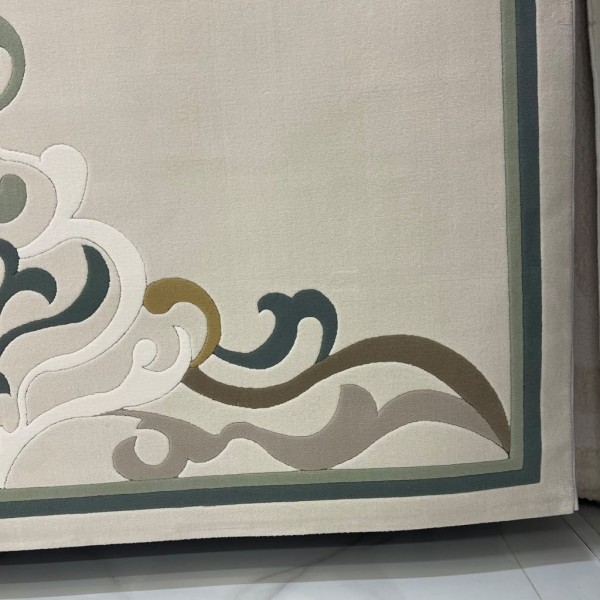 Turkish LAVENDER rug N0598A GREEN size 300*400