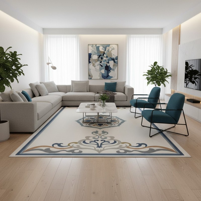 سجاد تركي لافندر N0598A تيرا مقاس 400*500