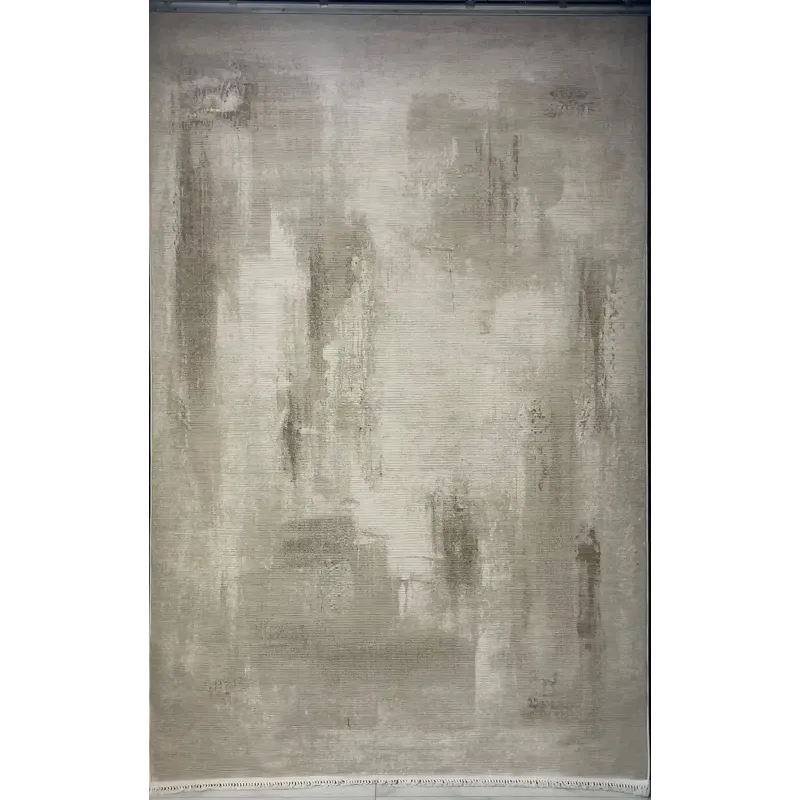 Modern Turkish Lavish Rug 37842A Cream Beige Size 50*80