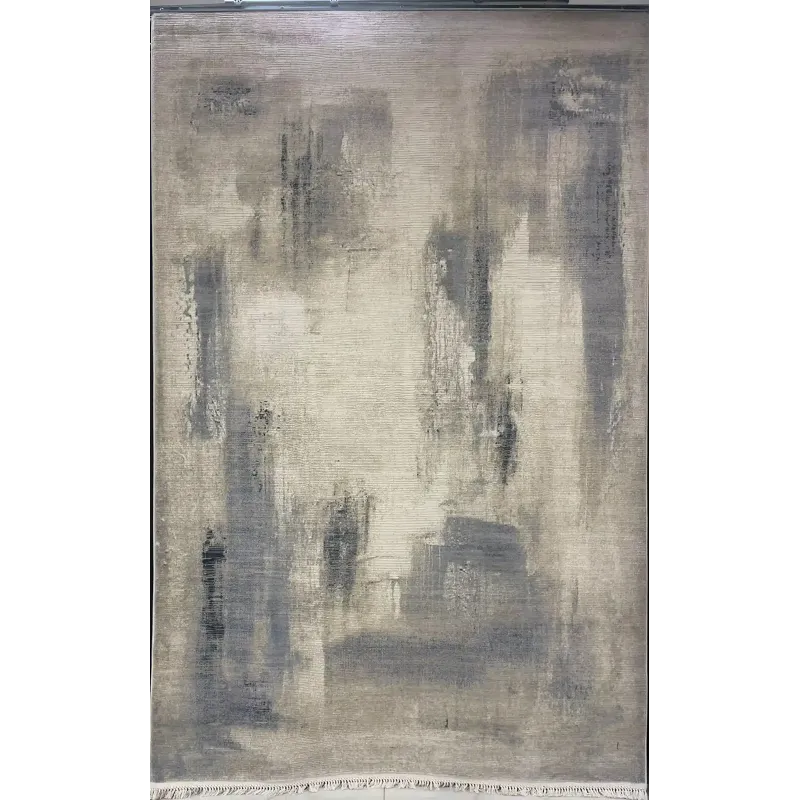 Modern Turkish Lavish Rug 37842A Cream blue Size 400*500