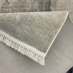 Modern Turkish Lavish Rug 37842A Cream blue Size 400*500