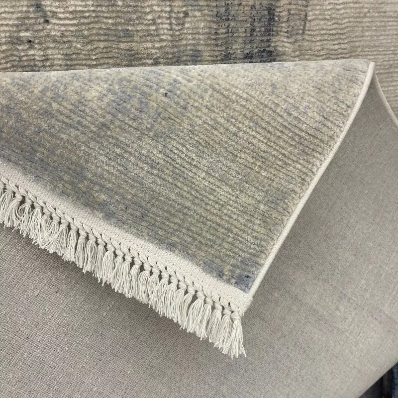 Modern Turkish Lavish Rug 37842A Cream blue Size 400*500