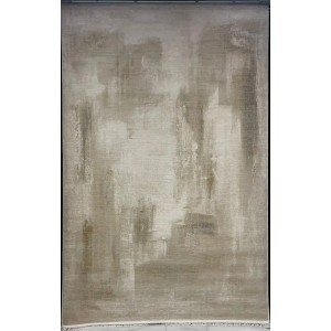 Modern Turkish Lavish Rug 37842A Cream golden Size 50*80