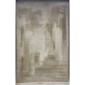 Modern Turkish Lavish Rug 37842A Cream golden Size 50*80