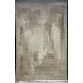 سجاد تركي مودرن لافيش 37842A كريم ذهبي مقاس 50*80
