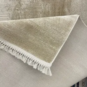 Modern Turkish Lavish Rug 37842A Cream golden Size 50*80