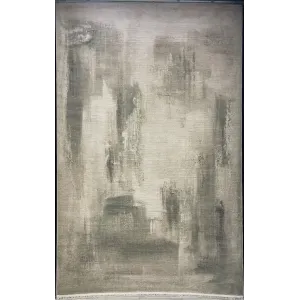 Modern Turkish Lavish Rug 37842A Cream green Size 400*500