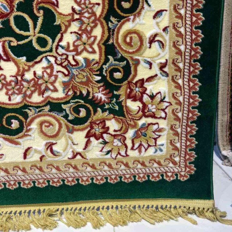 سجاد تركي لمار اخضر غامق