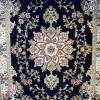 Turkish carpets lamar navy blue