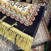 Turkish carpets lamar navy blue