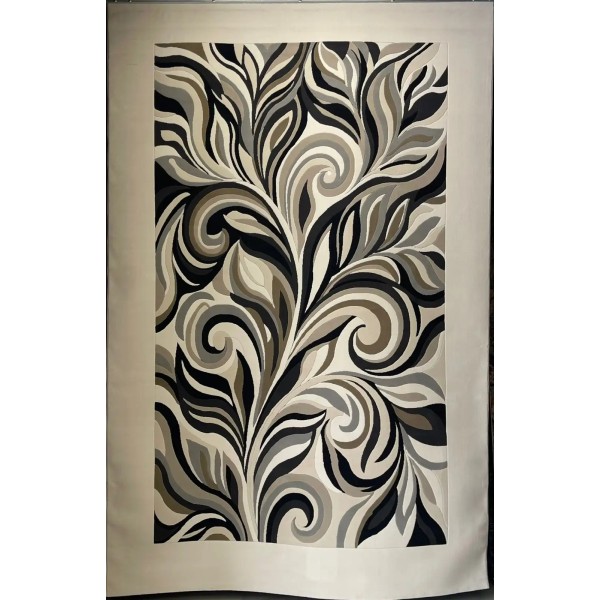 Lotus Turkish Rug AA191A black Size 200*300