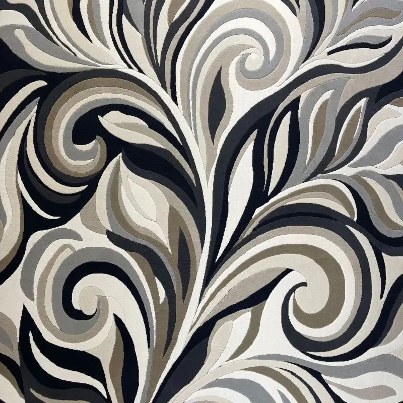 Lotus Turkish Rug AA191A black Size 80*150
