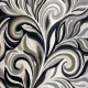 Lotus Turkish Rug AA191A black Size 80*150