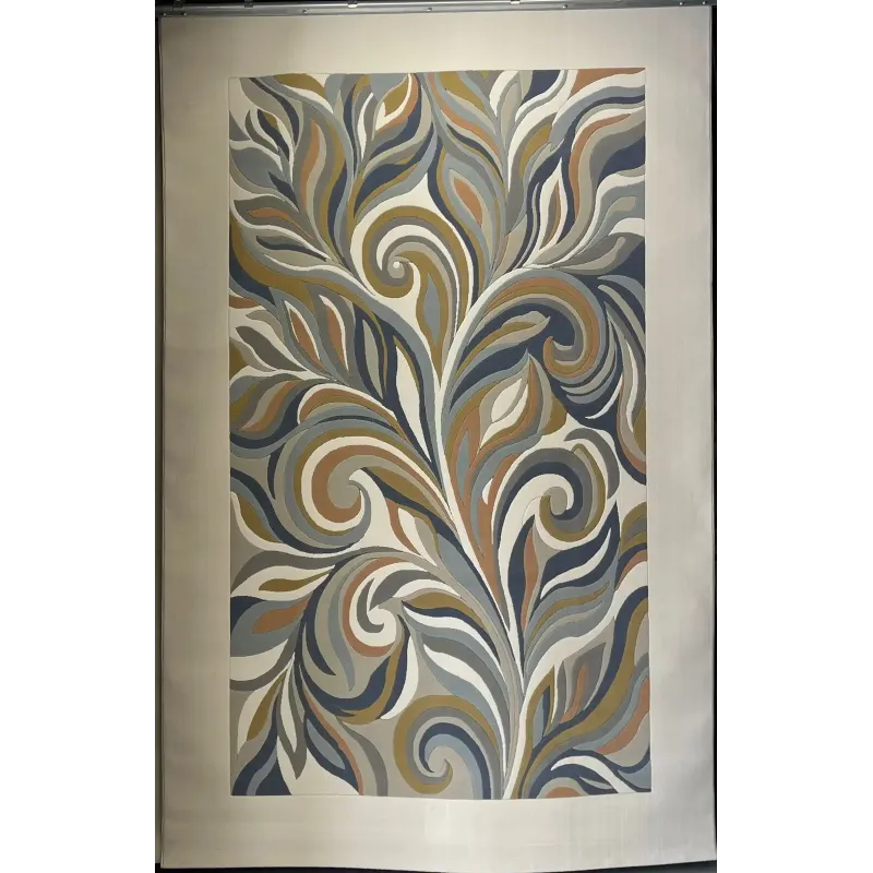 سجاد لوتس تركي AA191A سماوي مقاس 300*400