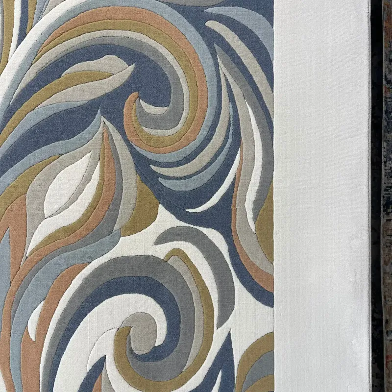 سجاد لوتس تركي AA191A سماوي مقاس 300*400