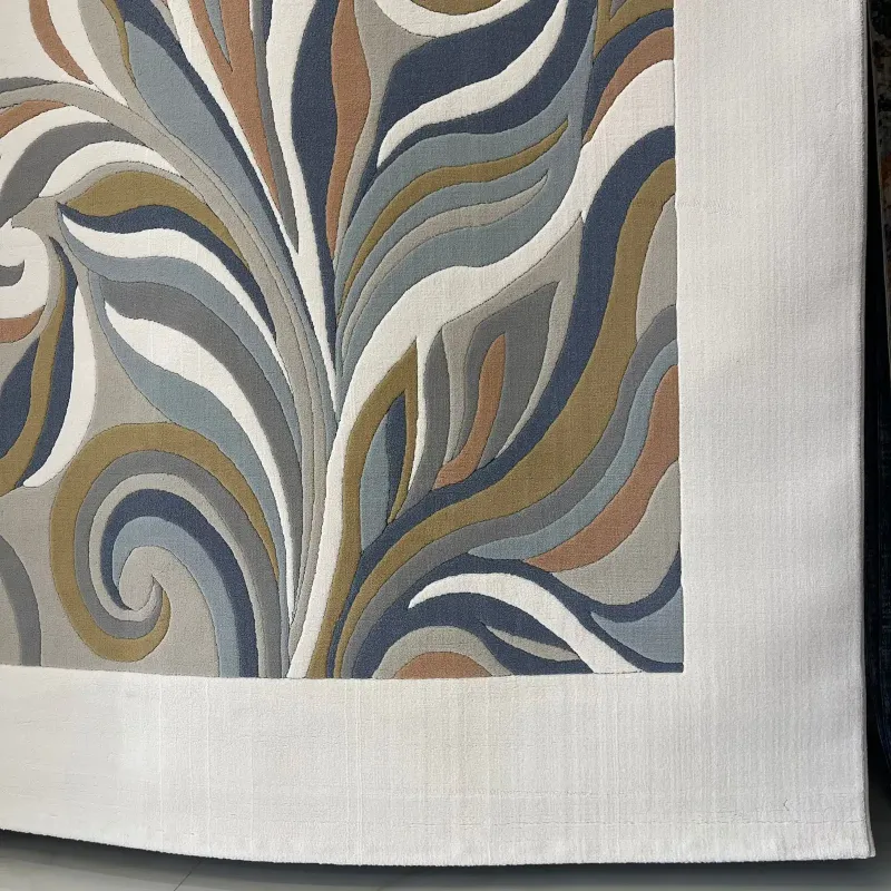 سجاد لوتس تركي AA191A سماوي مقاس 300*400