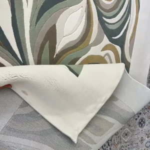 Lotus Turkish Rug AA191A green Size 80*150