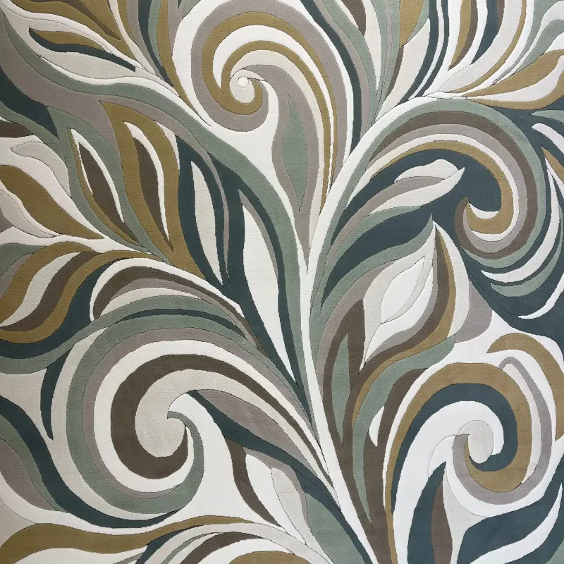 Lotus Turkish Rug AA191A green Size 80*150